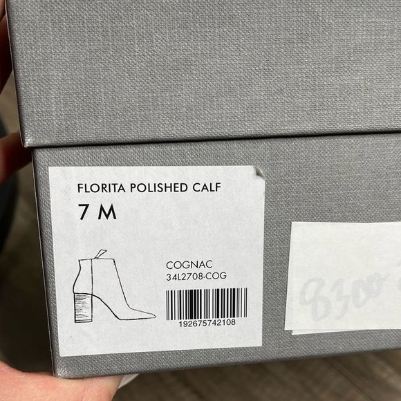 AQUATALIA
Aquatalia Women's Florita Leather Ankle Boots - Cognac - Picture 7 of 7